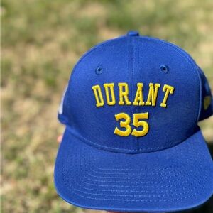 Golden State Warriors Snapback Hat Youth Blue New Era Kevin Durant 35 NBA 9FIFTY